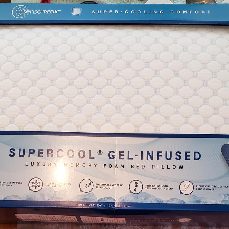 sensorpedic supercool pillow