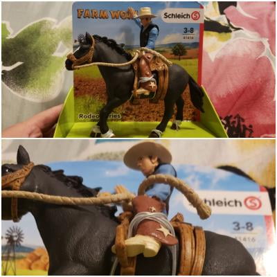 schleich rodeo horse set