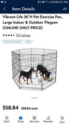 vibrant life pet exercise pen
