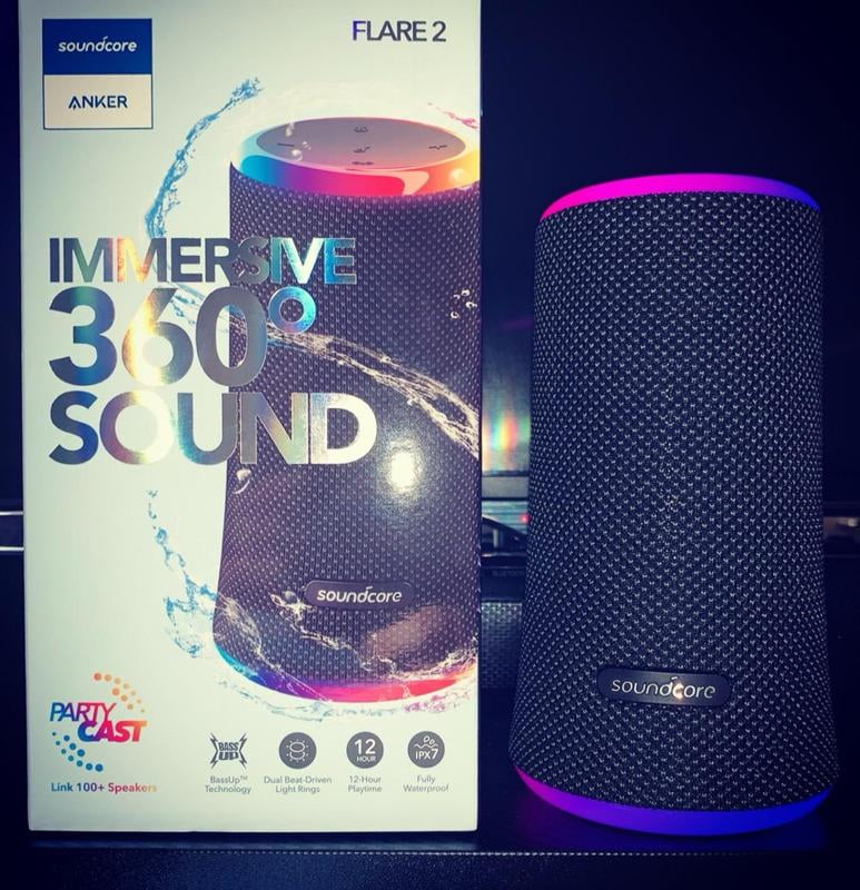 Soundcore by Anker: Flare 2 Wireless Bluetooth Waterproof