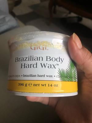 Gigi Tin Brazilian Body Hard Wax 14 Ounce (414ml) (6 Pack
