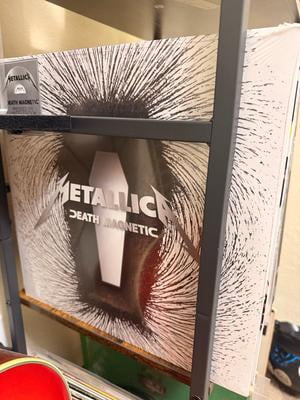 Metallica - Death Magnetic - 'magnetic Silver' Colored Vinyl