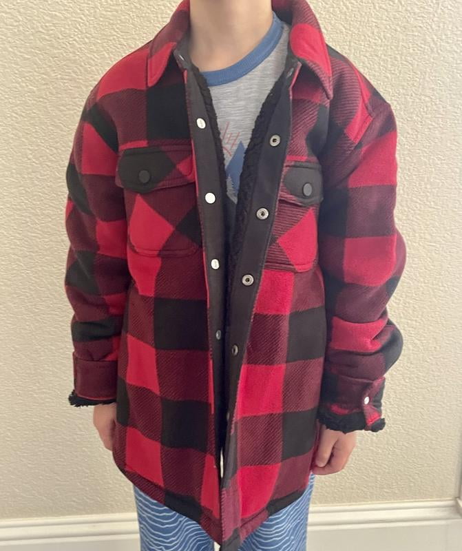 Member's Mark Boys Sherpa Lined Shacket - Samsclub.com