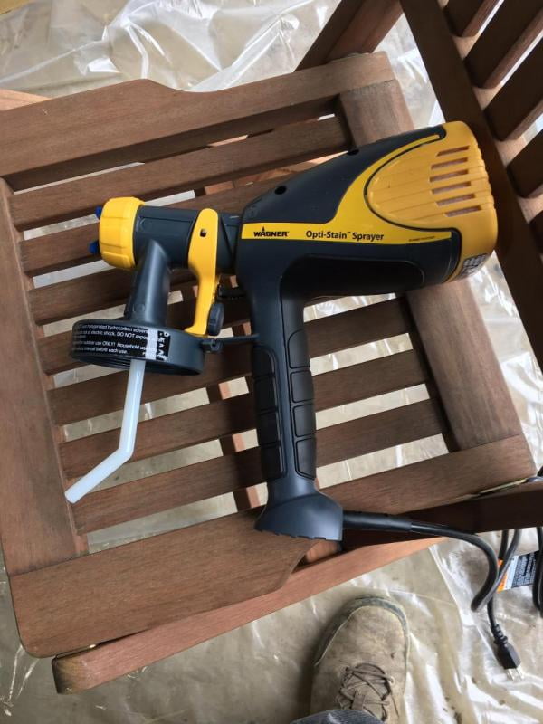 Doehetzelf HVLP Handheld Electric Paint Sprayer Gun Wagner OptiStain