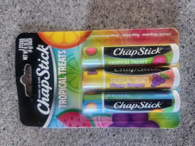 ChapStick Lip Balm Sticks - Tropical Treats Lip Balm Set - 3 Ct