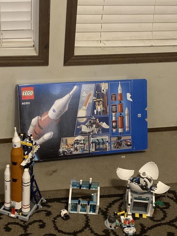 LEGO City Rocket Launch Center 60351, Mars Rover, Space Toy with