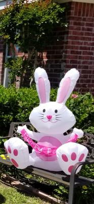 Easter Airblown Easter Bunny Walmart Com