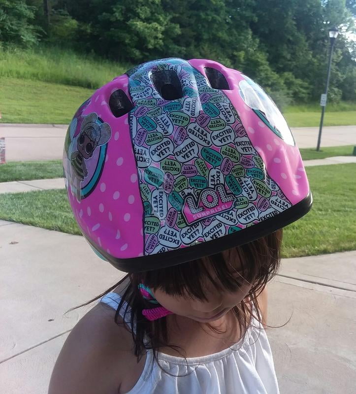 lol doll bike helmet