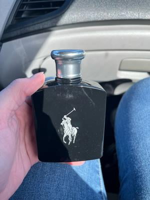 Ralph Lauren Polo Black Perfume for Men, 4.2 oz Spray, Mango