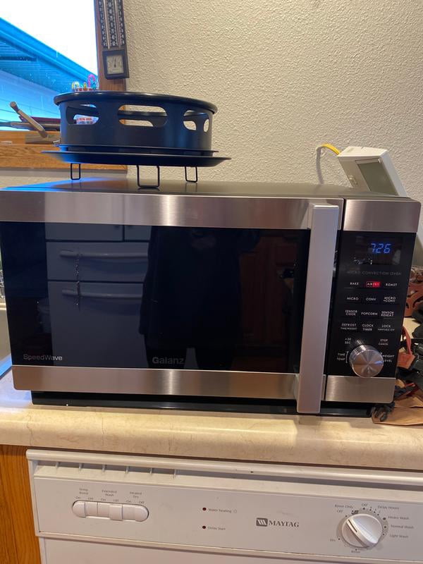 Galanz 1.6 cu. ft. 3-in-1 Air Fryer, Convection Oven, Microwave