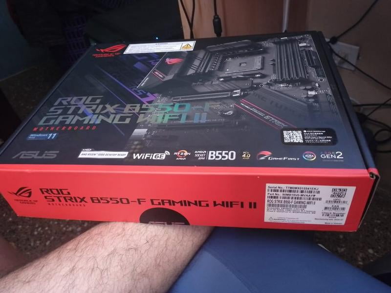 ASUS, Motherboard, B550-F GAMING WIFI II, ATX Gaming Motherboard