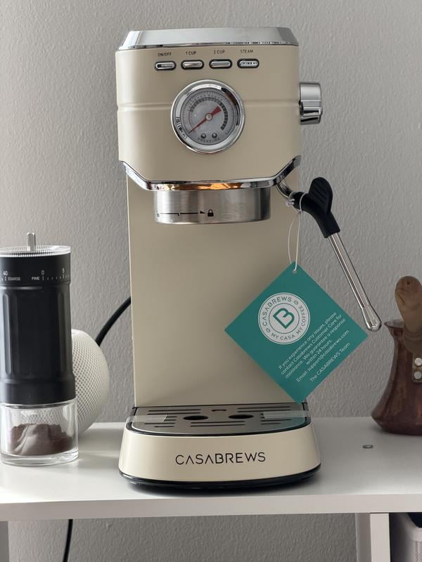 Casabrews 20 Bar Automatic Cappuccino Espresso Machine with Milk