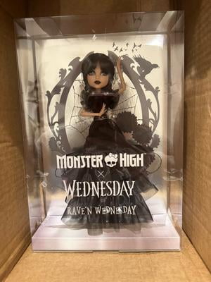 fantasy dress black Monster High Dolls Womens Black Short Sleeved T-Shirt — Vanilla Underground main image 0