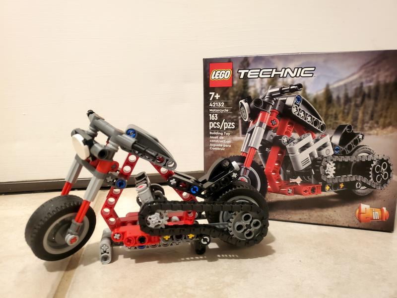 れい LEGO, Technic Motorcycle, 42132, 2 in 1 rebuilds into Adventure