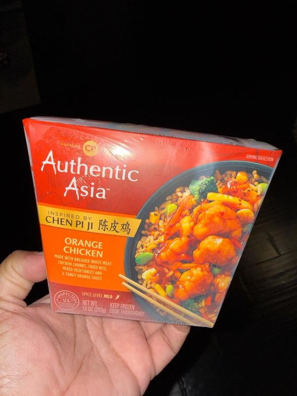 Authentic Asia Orange Chicken Meal 10oz (Frozen Dinner) - Walmart.com