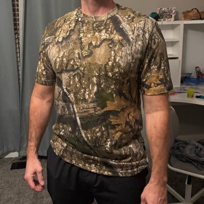Staghorn Realtree Chemise de pêche boutonnée à manches