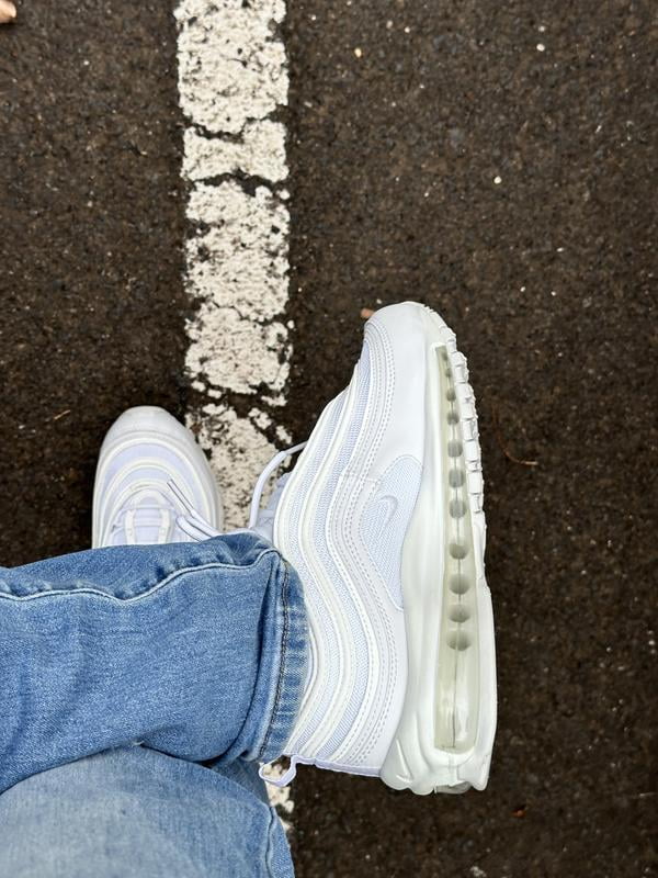 Nike Mens Air Max 97 SE Running Shoes Size 13 Color Black/White