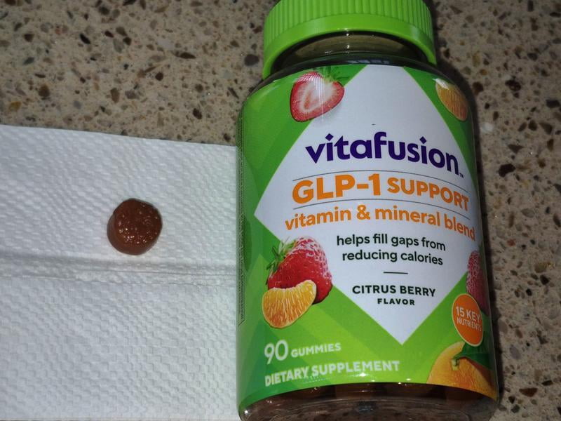 vitafusion glp-1 Customer reviews for vitafusion GLP-1 Support Multivitamin, Adult Gummy Vitamin, 15 Nutrients, Citrus Berry Flavor, 90ct