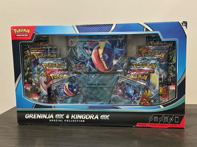 Pokmon Trading Card Game Greninja ex & Kingdra ex Collection + 8 Booster  Packs - Walmart.com