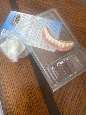 Instant Smile DIY Veneers for Lower Teeth - Natural Shade Novelty