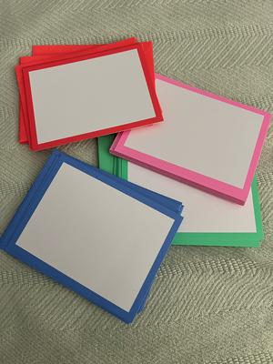 American Greetings Single Panel Blank Cards With Envelopes Bright Patterns 30 Count - View #10