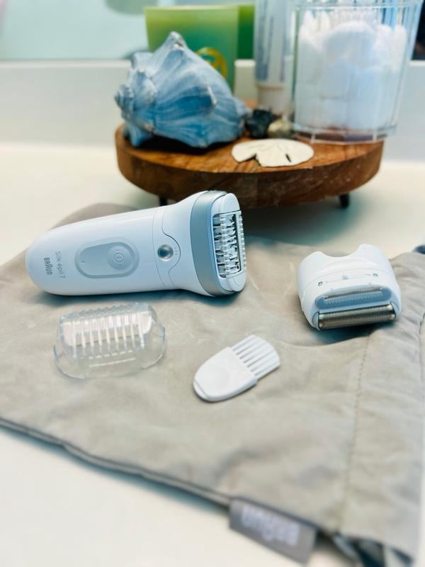 Braun Epilator Silk-épil 7, Hair Removal Device, Women Shaver