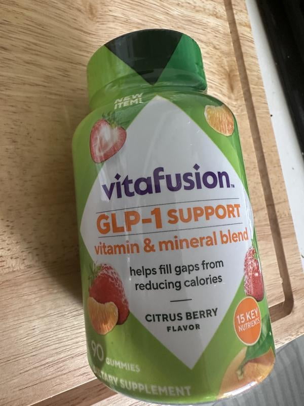 Customer reviews for vitafusion GLP-1 Support Multivitamin, Adult Gummy Vitamin, 15 Nutrients, Citrus Berry Flavor, 90ct