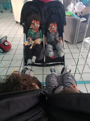 evenflo minno twin double stroller glenbarr gray