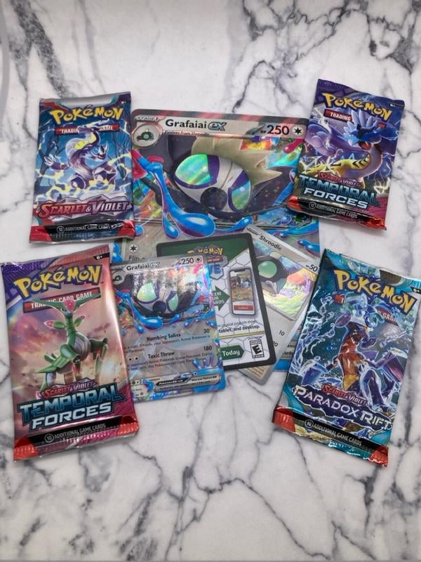 grafaiai ex box booster packs Pokémon TCG: Grafaiai ex Box – Emmett's ToyStop main image 0