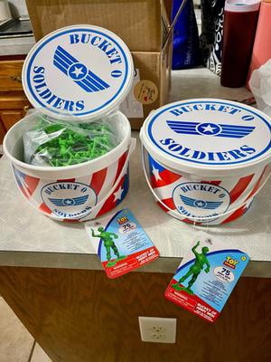 Disney Parks Pixar Toy Story, Bucket O Soldiers (72) Complete Play