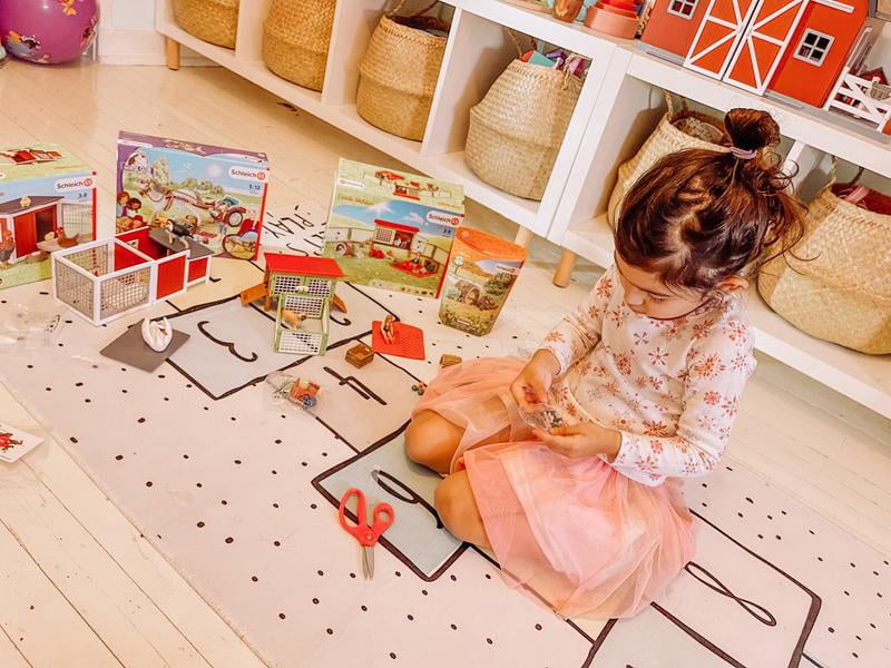 Set De Picnic Con Animales De Granja Schleich – Playset De 26 Piezas Para Niños De 3 Años En Adelante, FARM WORLD, Incluye Mascotas Y Accesorios