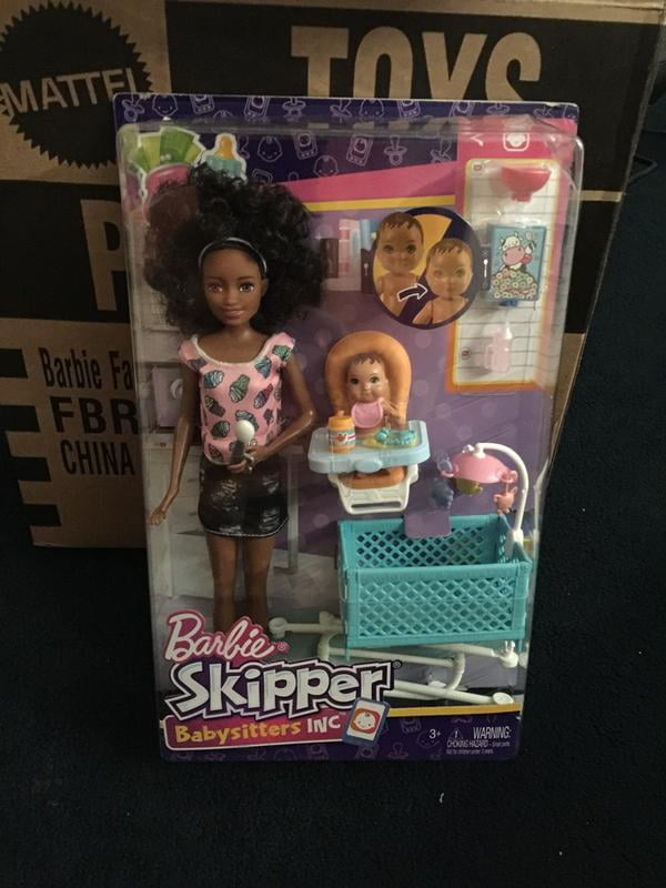 barbie skipper babysitter feeding playset