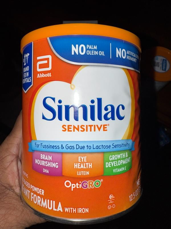 Similac Sensitive Powder Baby Formula, 20.1-oz Tub - Walmart.com