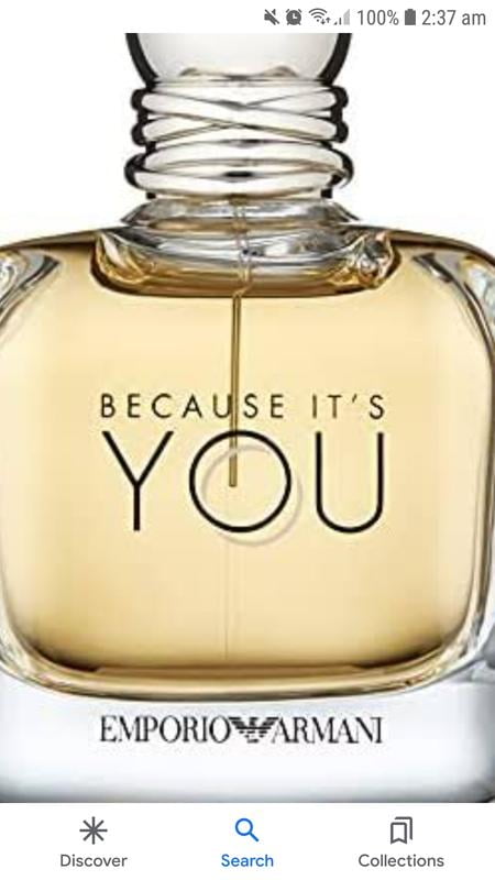 Giorgio Armani Emporio Armani Perfume: Because It's You Eau
