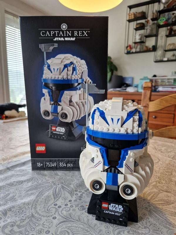 Lego Star Wars Captain Rex Helmet 75349 - Walmart.com