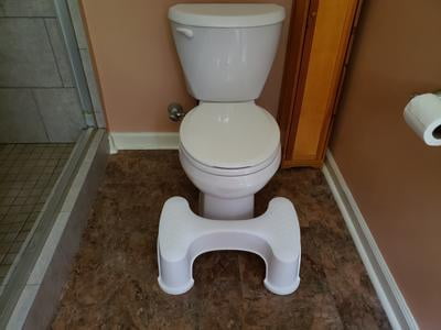 Customer reviews for Clorox Antimicrobial Reversible Toilet Stool