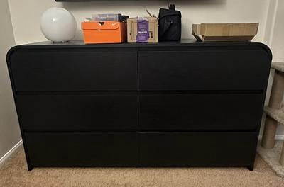 kullen 6 drawer dresser black brown chest of drawers black-brown lasting performance IKEA Kullen 6-drawer Dresser Black-brown