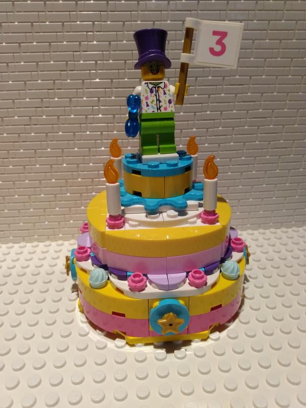 LEGO Birthday Party Set 40382 with Buildable Cake and Minifigure in Box Walmart