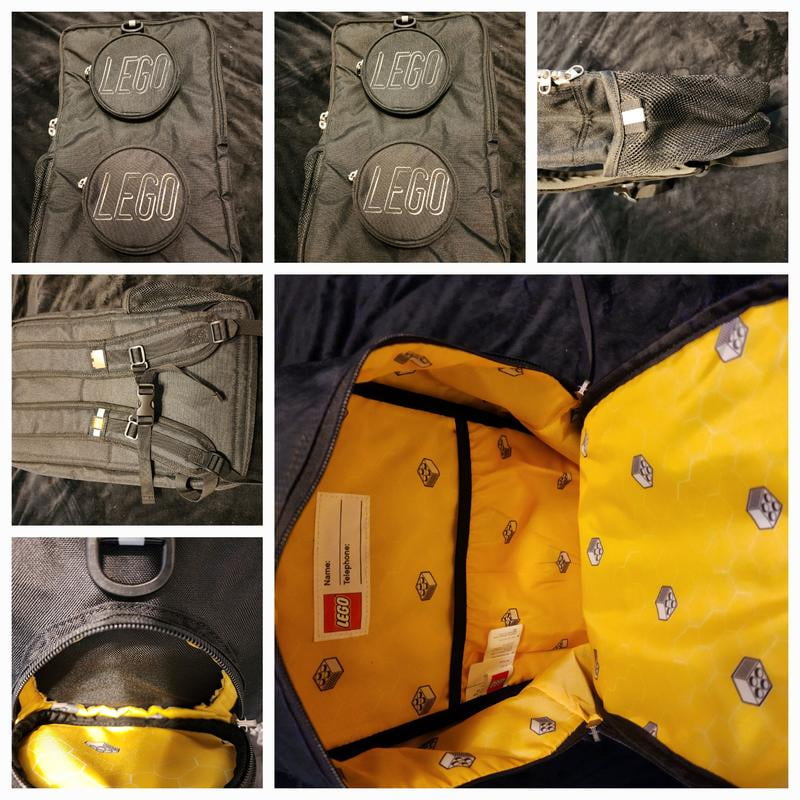 LEGO Unisex Brick Backpack, Olive - Walmart.com