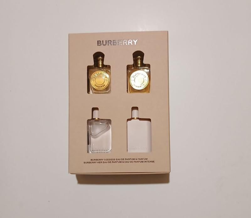 Burberry Mini Coffret 4pcs Gift Set For Women Burberry Her Eau De