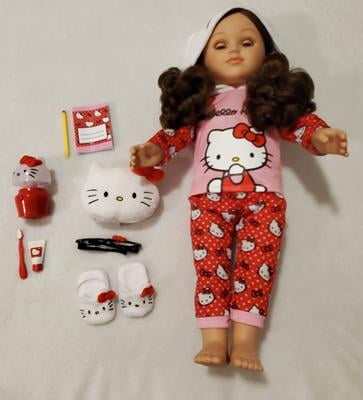 Caucasian Blonde NEW My Life As 18/" Poseable Hello Kitty Doll