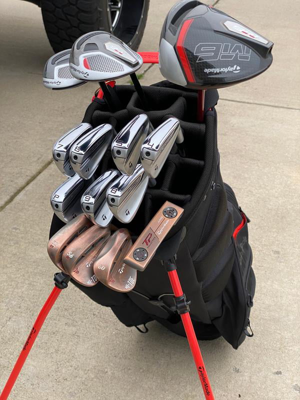 TaylorMade 2019 P790 Iron Set (4-PW with AW, Right Hand, Steel 