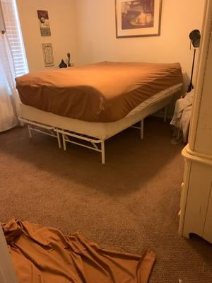 Mainstays 14 High Profile Foldable Steel Bed Frame Powder Coated Steel Twin Walmart Com Walmart Com