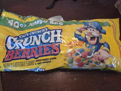 Cap'N Crunch Sweetened Corn and Oat Cereal, 22.1 oz Box, Kosher