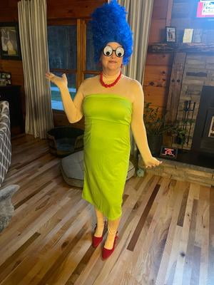 green marge dress Marge Dress Dark Blue/Olive/Turquoise (Dark Blue Ground) – The Coast Brand