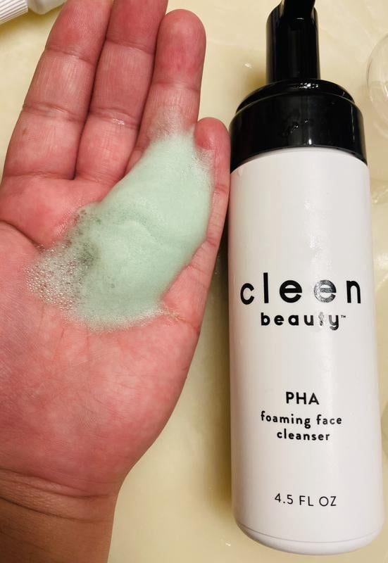 cleen beauty Gentle PHA Foaming Cleanser, Clarifying & Nourishing