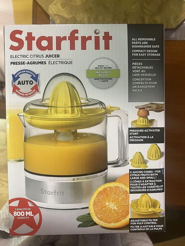 Starfrit 024740-002-0000 .845-Quart 30-Watt Electric Citrus Juicer