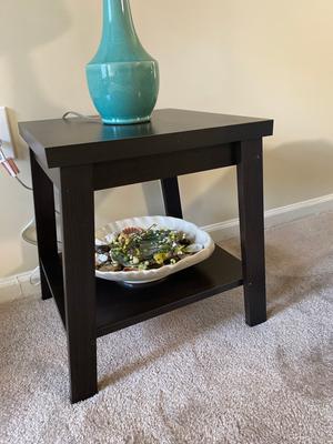 mainstays logan side table