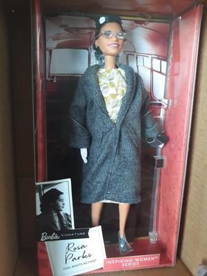 Customer reviews for Barbie Inspiring Women Rosa Parks Collectible Doll with Dress Wool Coat Accessories Walmart