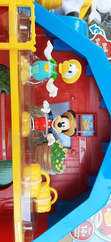 Mickey Mouse Clubhouse Farm Barnyard Minnie Playset Jake #LightningMcQueen  #Toy #Unboxing 4k 